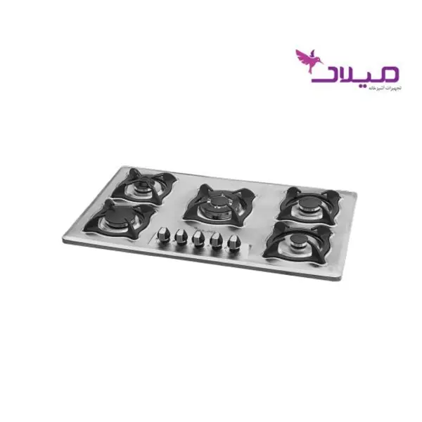 اجاق گاز استیل مدل S19 میلان hob code milan - 5