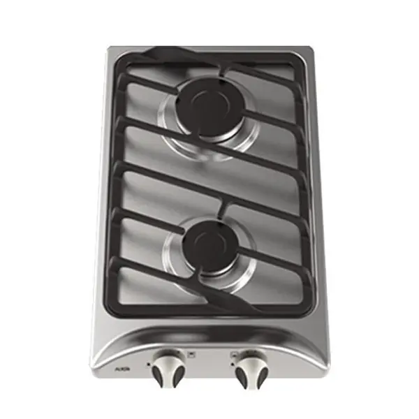 اجاق گاز صفحه ای آلتون مدل S201 استیل 2 شعله Alton Steel Gas Hob With Burners