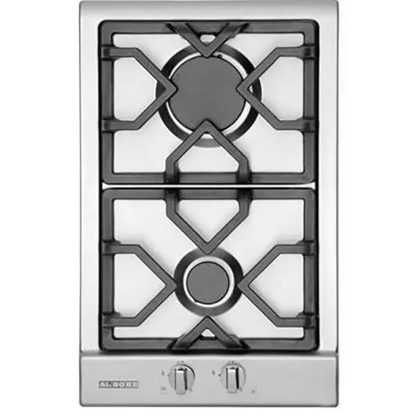 اجاق گاز صفحه ای استیل البرز کد S-2301 دو شعله اس