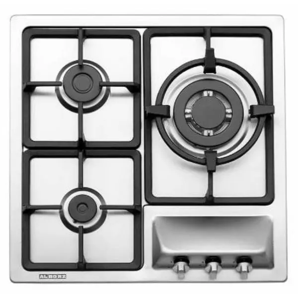 گاز رومیزی استیل البرز مدل S-3551i - 5