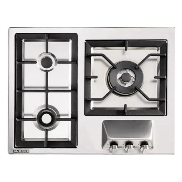 اجاق گاز صفحه ای استیل البرز مدل S-3601 - 6