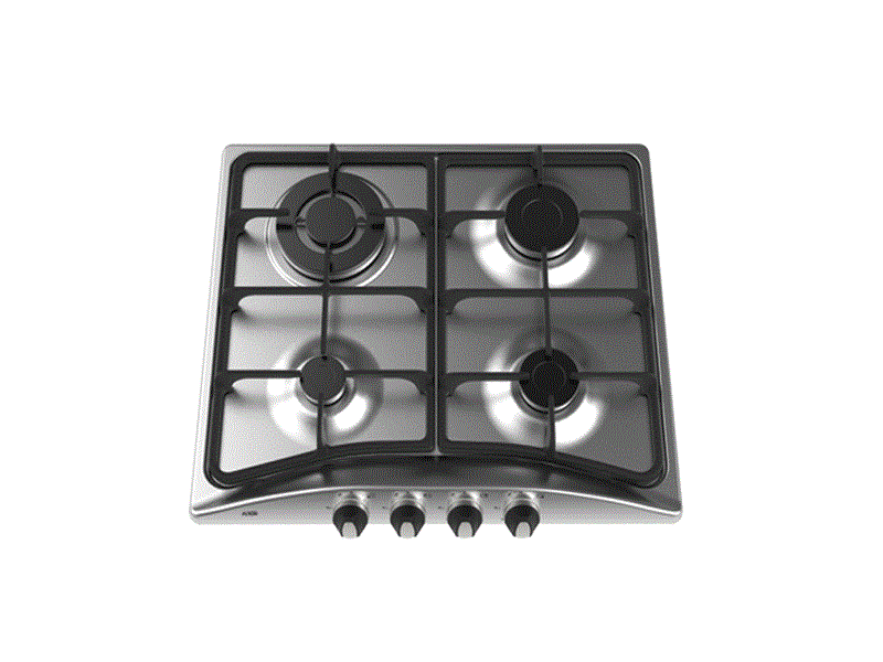 اجاق گاز صفحه ای آلتون مدل S401 استیل 4 شعله Alton Steel Gas Hob With Burners