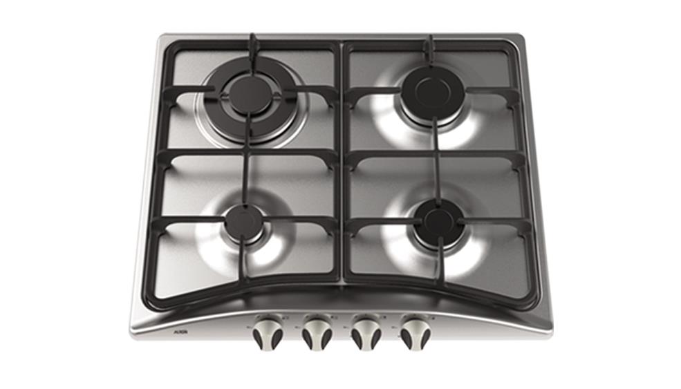 اجاق گاز صفحه ای آلتون مدل S401 استیل 4 شعله Alton Steel Gas Hob With Burners