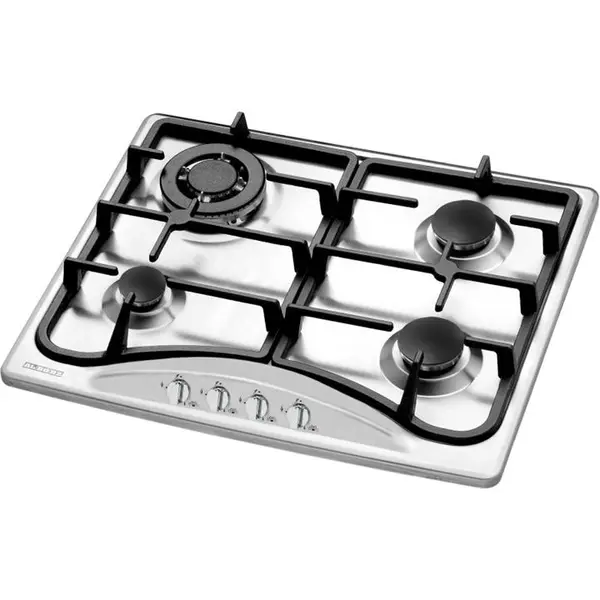 اجاق توکار استیل البرز S-4603 گاز صفحه ای چهار شعله اس - 4