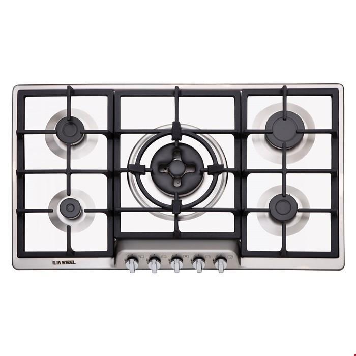 اجاق گاز صفحه ای ایلیا استیل مدل S502 Ilia Steel Gas Hob