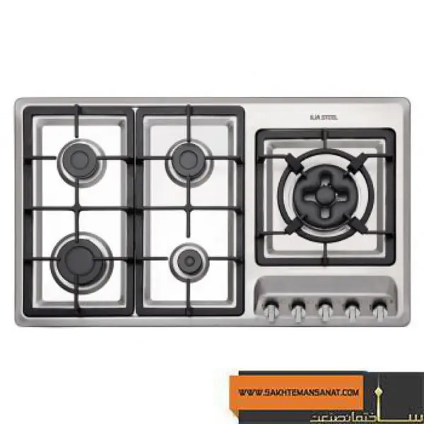 اجاق گاز صفحه ای ایلیا استیل مدل S503 Ilia Steel Gas Hob