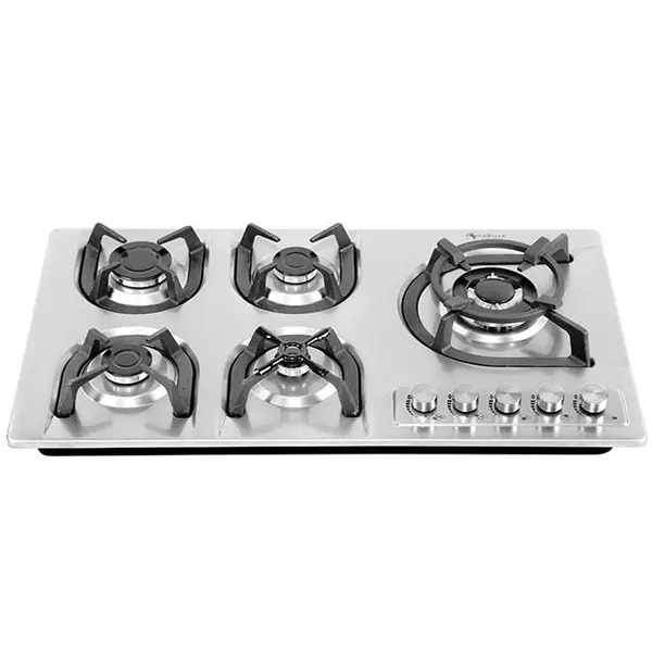 اجاق گاز صفحه ای آلتون مدل S512 استیل 5 شعله Alton Steel Gas Hob With Burners - 4