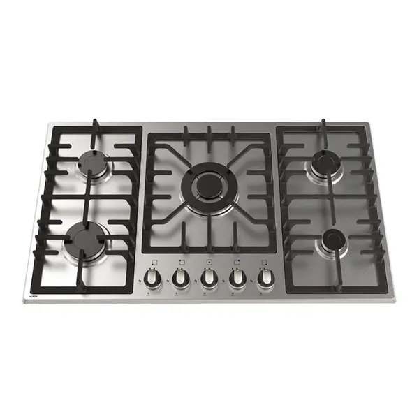 اجاق گاز صفحه ای آلتون مدل S514 استیل 5 شعله Alton Steel Gas Hob With Burners - 3