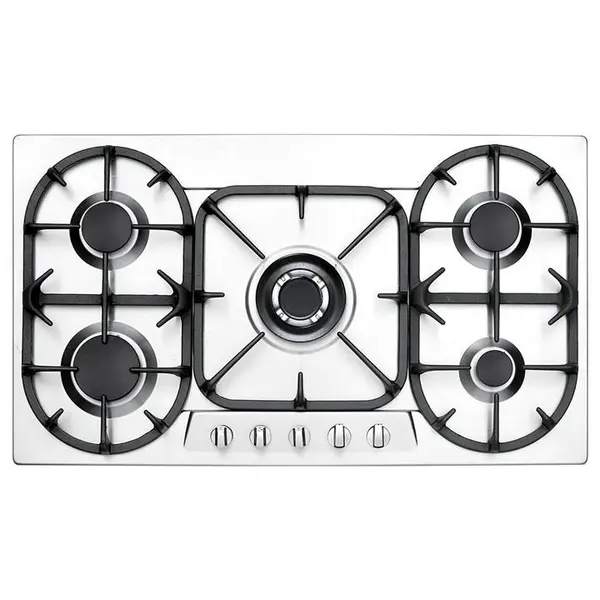 اجاق توکار استیل البرز S-5905 گاز صفحه ای اس - 4