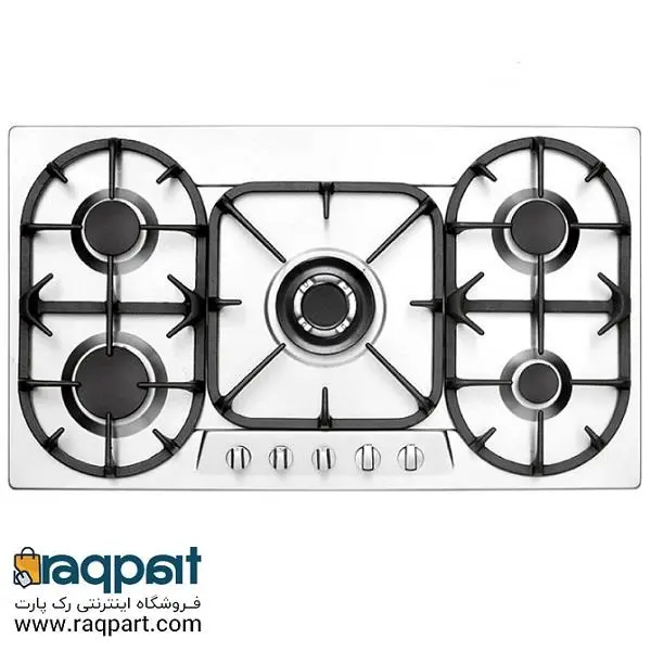 اجاق توکار استیل البرز S-5905 گاز صفحه ای اس - 5