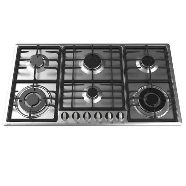 اجاق گاز صفحه ای آلتون مدل S601 استیل 6 شعله Alton Steel Gas Hob With Burners