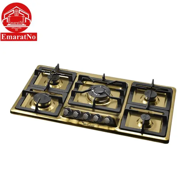 صفحه گاز رومیزی کد S9 گلد میلان - 5