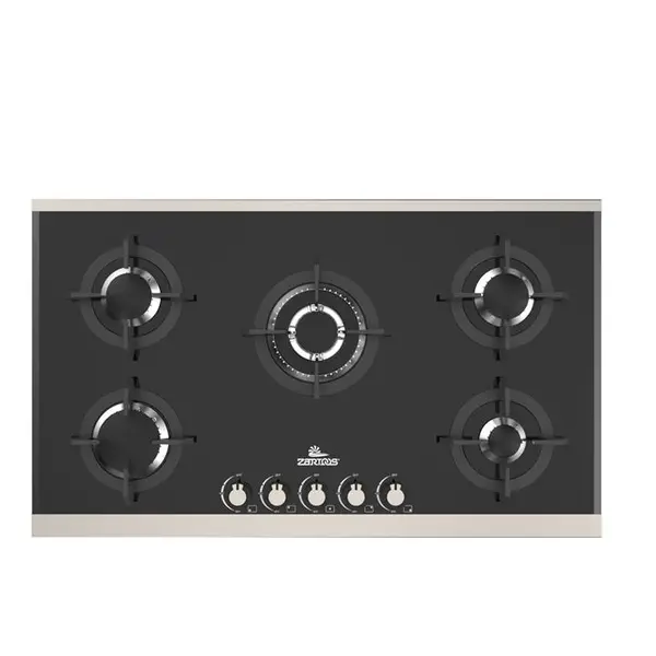 اجاق گاز صفحه ای زرتوس مدل ZG5011SILVER - 2