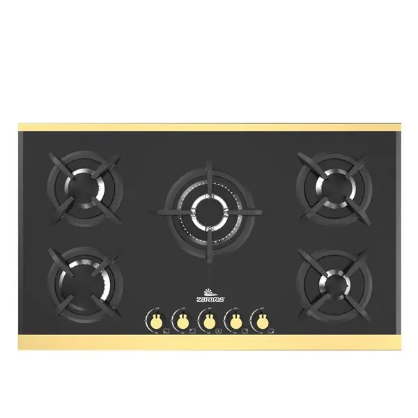 اجاق گاز صفحه ای زرتوس مدل ZG5012GOLD - 2