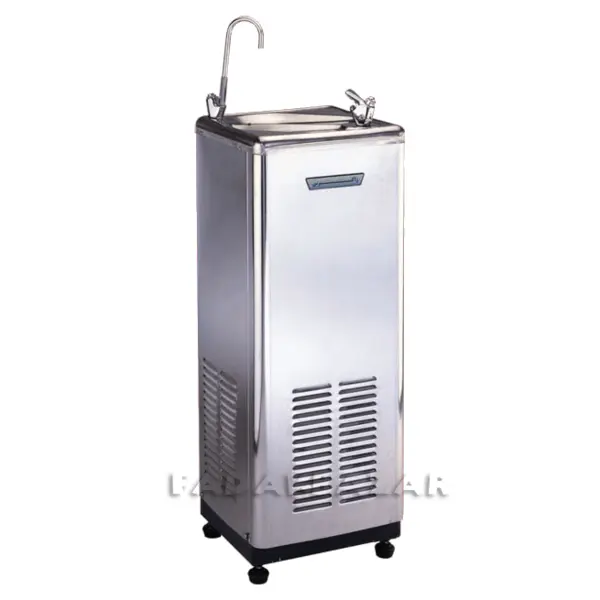 آبسردکن استیل 15 گالن دو شیر زاگرس مدل ZWD-15G2