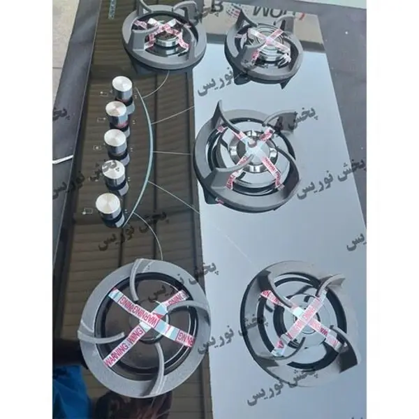 اجاق گاز صفحه ای شیشه تیدومکث مدل S28 - 2
