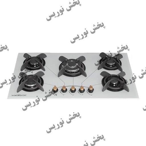 اجاق گاز صفحه ای شیشه سفید تیدومکث مدل S32W