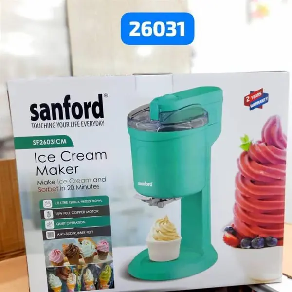 بستنى ساز سانفورد مدل Sanford Ice Cream Maker Sf26031CM - 5