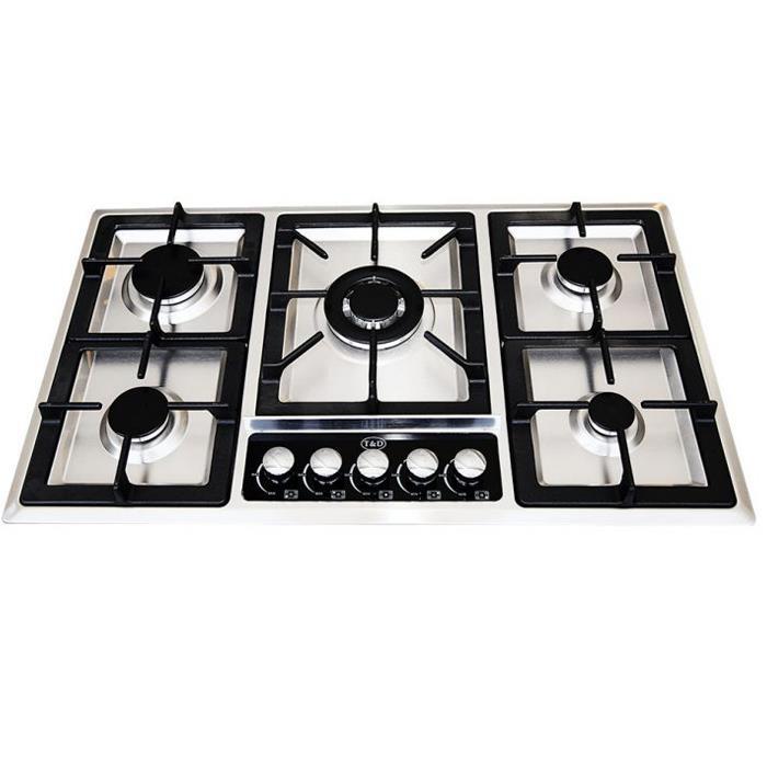 اجاق گاز صفحه‌ ای استیل تی اند دی مدل TD103 T And D Steel Gas Hob