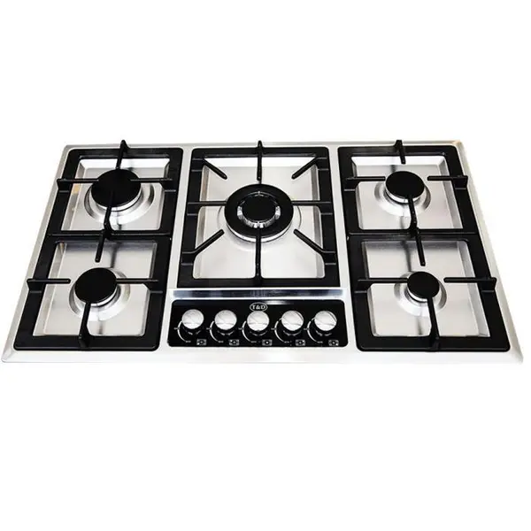 اجاق گاز صفحه ای استیل تی اند دی مدل TD103 T And D Steel Gas Hob