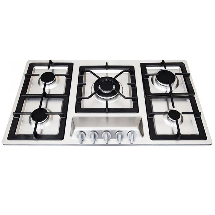 اجاق گاز صفحه ای استیل تی اند دی مدل TD113E T And D Steel Gas Hob