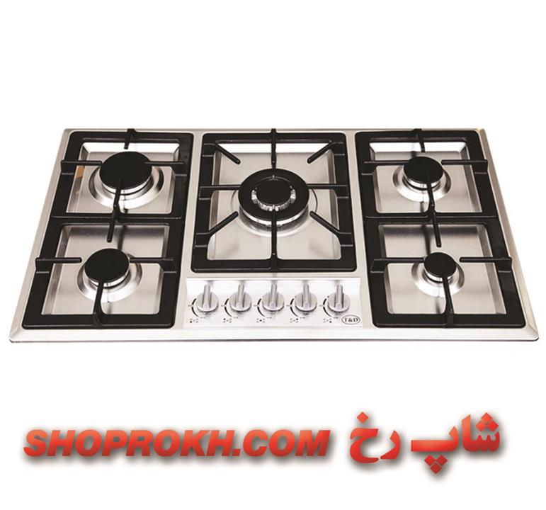 اجاق گاز صفحه ای تی اند دی مدل TD116 T AND D Gas Hob