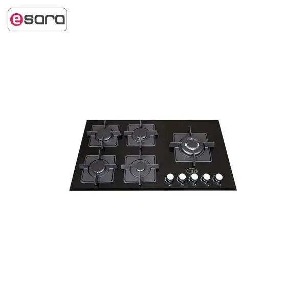 اجاق گاز صفحه ای شیشه تی اند دی مدل TD123E T And D Glass Gas Hob - 5