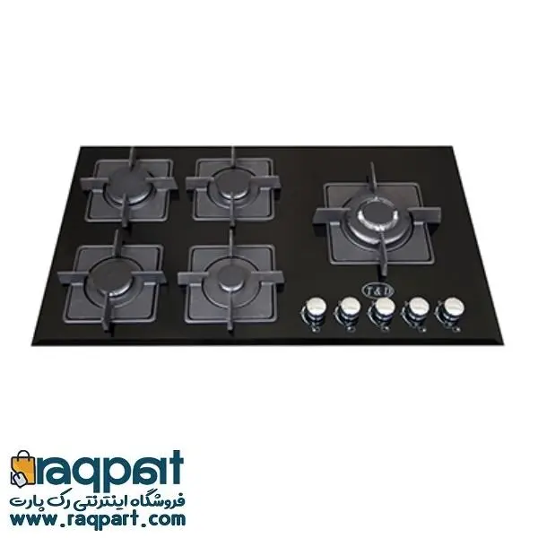 اجاق گاز صفحه ای شیشه تی اند دی مدل TD123E T And D Glass Gas Hob - 4