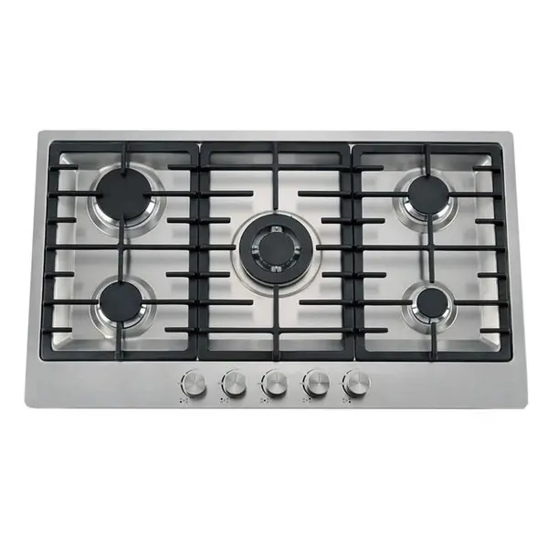 اجاق گاز صفحه ای استیل تی اند دی مدل TD136 T And D Steel Gas Hob اجاق گاز صفحه ای استیل تی اند دی مدل TD136 T And D Steel Gas Hob