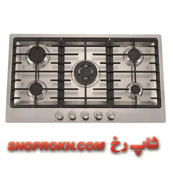 اجاق گاز صفحه ای استیل تی اند دی مدل TD136 T And D Steel Gas Hob