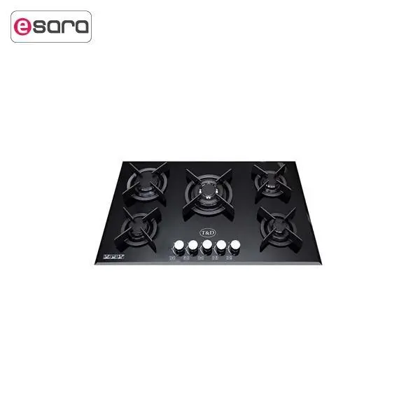 اجاق گاز صفحه ای شیشه تی اند دی مدل TD152 T And D Glass Gas Hob - 2