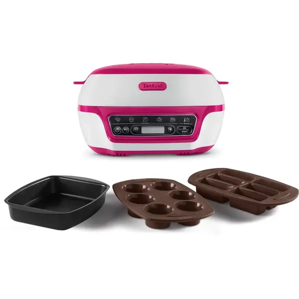 کیک پز تفال فرانسه Tefal Kuchenbackautomat Mini-Ofen KD8018 Cake Factory