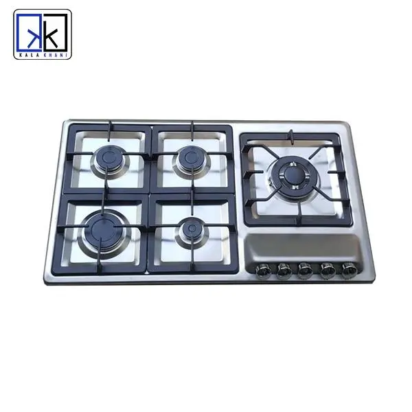 اجاق گاز صفحه ای استیل تیدومکث Tidumax مدل S505s - 2