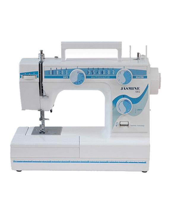 چرخ خیاطی کاچیران سفید آبی یاسمین 502 Kachiran Sewing Machine