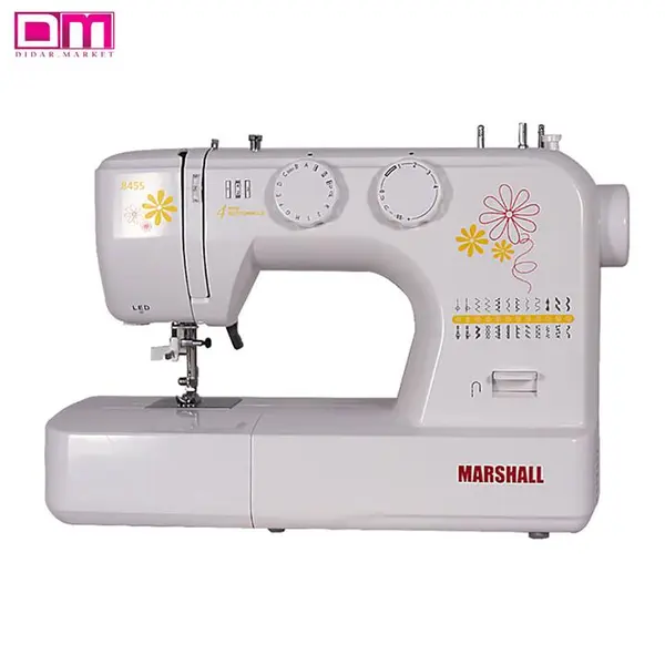 چرخ گلدوزی و حاشیه دوزی 845S مارشال - 5