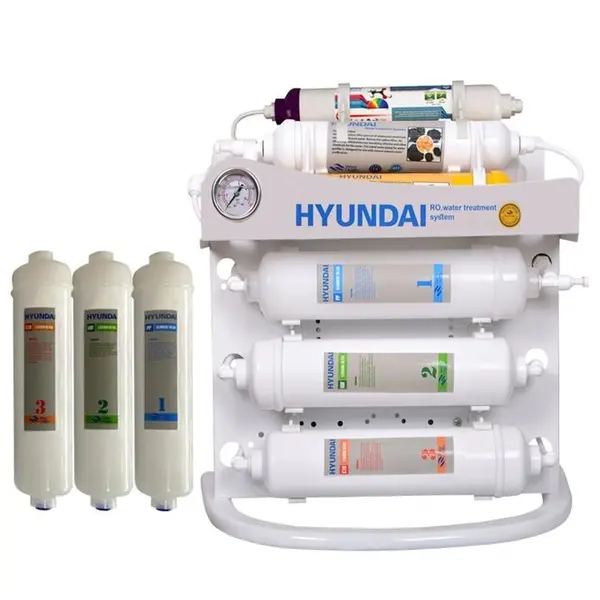 دستگاه تصفیه کننده آب هیوندای مدل HU-inline-08 به همراه فیلتر یدک - 2