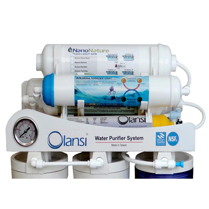 دستگاه تصفیه کننده آب اولانسی مدل REVERSE OSMOSIS AT1400 به همراه فیلتر بسته ۴ عددی