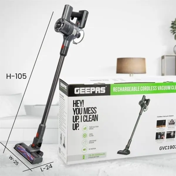 جارو برقی جیپاس مدل Geepas GVC19030 - 3