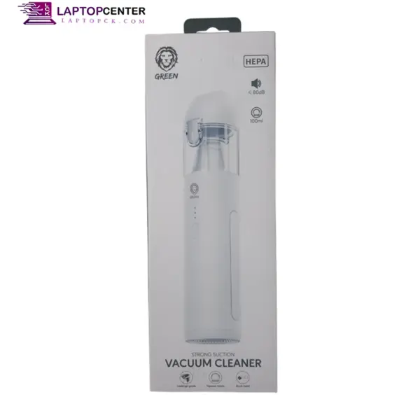جارو شارژری گرین Green car vacuum cleaner 100ml 65 w
