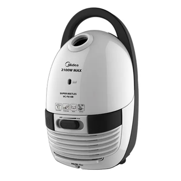 جاروبرقی با پاکت میدیا خاکستری. مدل VC-F610B