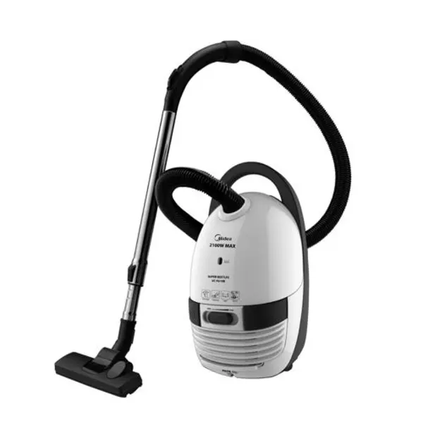 جاروبرقی با پاکت میدیا خاکستری. مدل VC-F610B