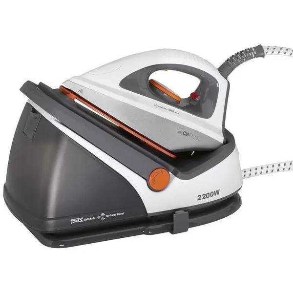 اتو بخار مخزن دار کلترونیک مدل DBS 3611 WHI 2200 W Clatronic Steam Generator Iron