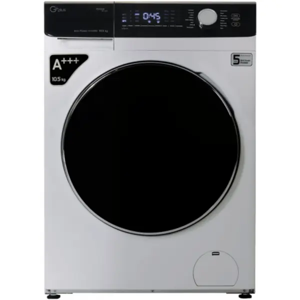ماشین لباسشویی اتومات 10.5 کیلوگرم G plus مدل K1048 جی پلاس
