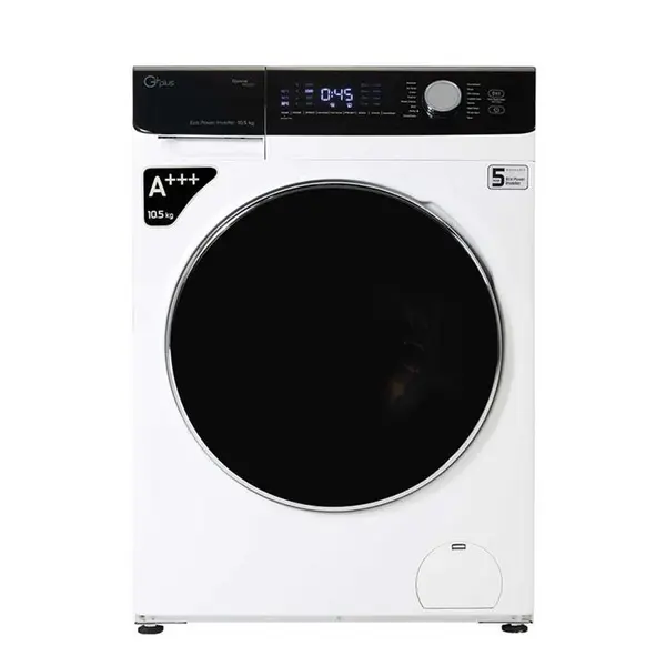 ماشین لباسشویی 10.5 کیلویی جی پلاس مدل K1058