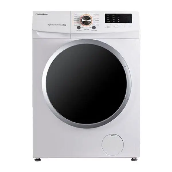 ماشین لباسشویی 7 کیلویی پاکشوما مدل 10700 UFW Pakshoma UFW-10700-WT washing machine kg