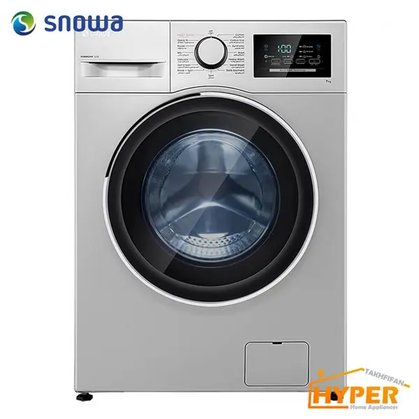 ماشین لباسشویی 7 کیلویی سری هارمونی اسلیم اسنوا مدل SWM-A70