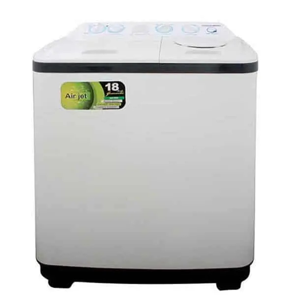 ماشین لباسشویی دوقلوی پاکشوما 9.6 کیلویی PWT-9654 AJ Pakshoma
