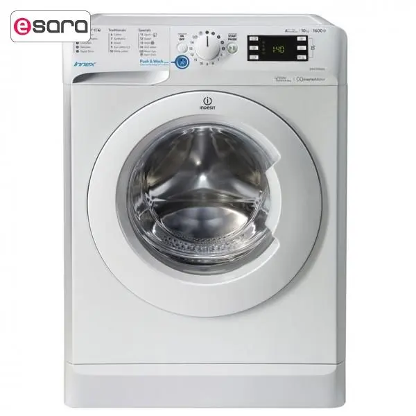 ماشین لباسشویی ایندزیت مدل bwe 101684 W UK ظرفیت 10 کیلوگرم Indesit Washing Machine Kg