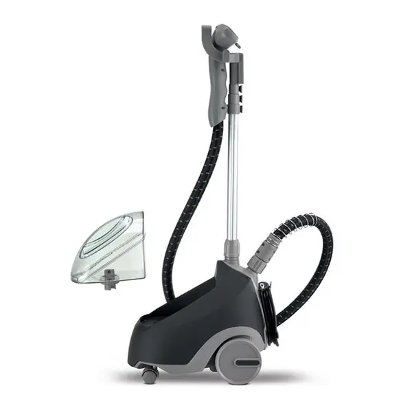 اتو ایستاده کنوود مدل GSP 65 Kenwood Garment Steamer 1500W with 2L Water Tank Capacity, Rotary Wheels, Folding Rack, Trouser Press, Glove GSP65.000WH White