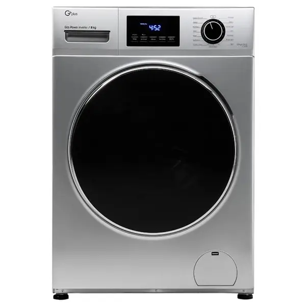 ماشین لباسشویی جی پلاس مدل J8470W ظرفیت 8 کیلوگرم Gplus Washing Machine 8kg